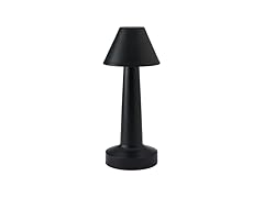 Elements Rechargeable LED Table Lamp Nine Inch Black