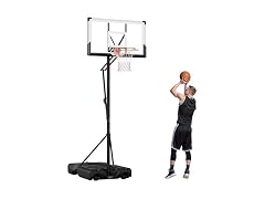 Basketball Hoop, 7.6-10 ft Adjustable Height