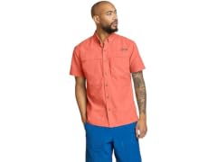 Eddie Bauer  (L) Short Sleeve Ripstop Guide Shirt
