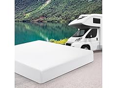 WEUP 10 Inch Short King RV Mattress with Tencel Cover