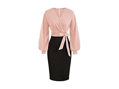 Grace Karin Women Bodycon Dresses Wrap Work Dress