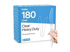 Bakken Disposable Cutlery Set 180 Pieces