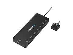 SABRENT USB-C KVM Switch 1PC to 2 Displays