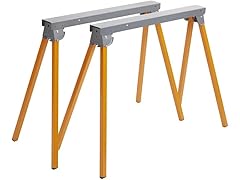 Bora Steel Folding Sawhorses (Set of 2)