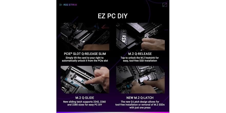 ASUS ROG Strix X870E-E Gaming WiFi AM5 ATX Motherboard