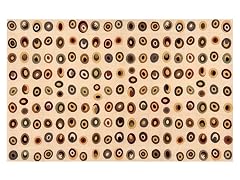 Odyssey Ivory Circles 3' x 5' Rug