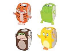 Smart Design Pop-Up Animal Hamper 4Pc Set