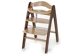 i'coo Pharo High Chair - Walnut /Natural