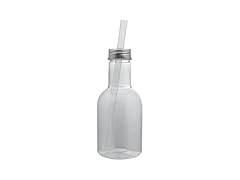 Clear Bottle Cups with Lids 16oz 12pc