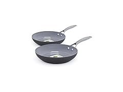 GreenPan Paris Pro Hard Anodized  Ceramic Skillet Set
