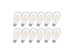 Sucolite B0CNQW9G4R 12-Pack Vintage LED Edison Bul