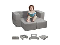 VEVOR Kids Couch, 4Pcs Modular Kids