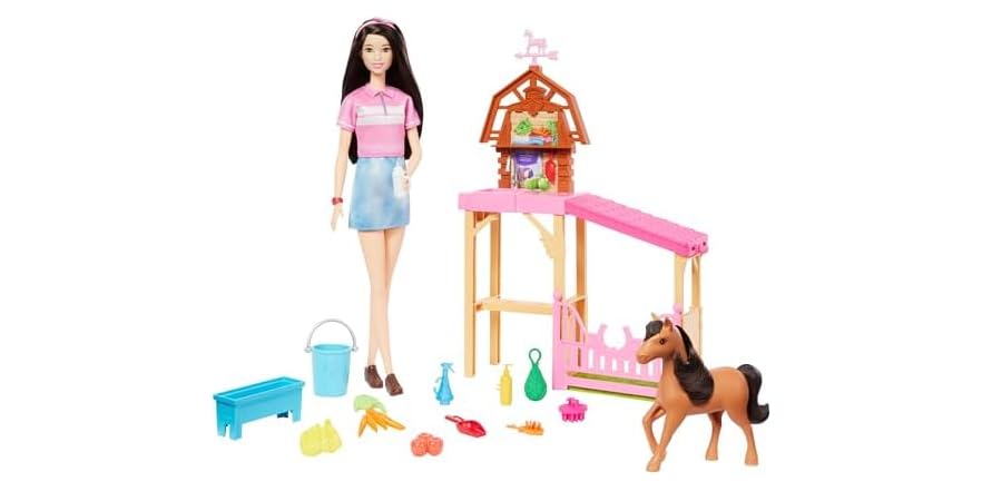Barbie Stable Playset with Doll