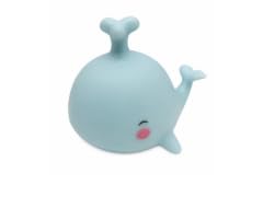 Blue Whale Shaped Night Light Softly Glowing LED Lamp