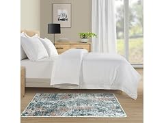 Kathy Ireland 20"x60" Soft Brushed Flannel Washable Rug
