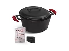 Cuisinel Cast Iron Dutch Oven - 5-Quart