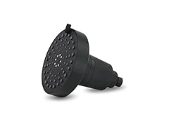 4-Setting Shower Head Matte Black