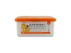 Petkin Paw Wipes 100 count
