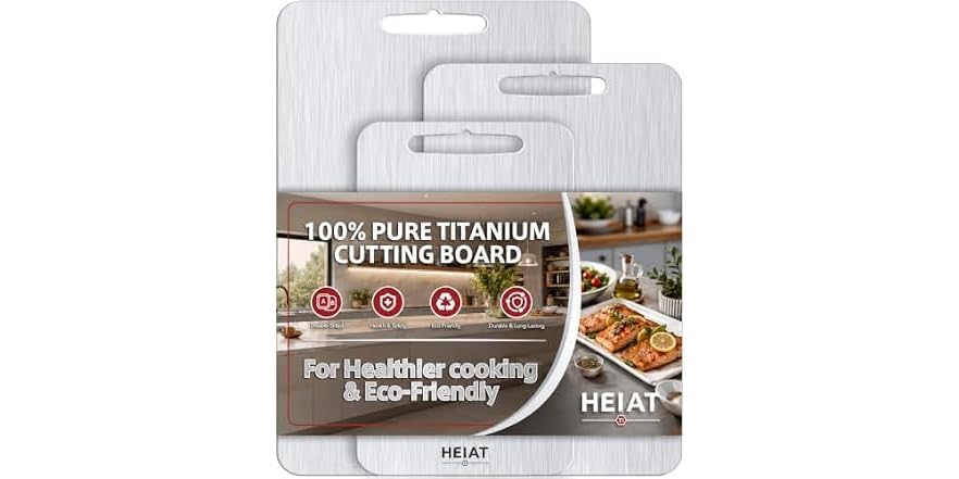 Titanium Cutting Board 3-Piece Set