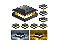Brightown 8 Pack Solar Post Cap Lights