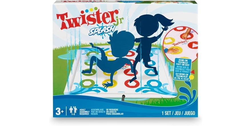 Hasbro Jr. Collection Hasbro Twister Jr Splash Inflatable Game