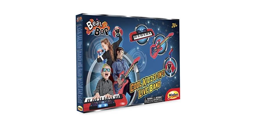 Winfun Alce Musicale Trascinabile - Giocattolo Interattivo 6+ Mesi Con Lettere E Numeri - Grigio