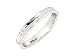 Silpada 'Belle Fleur' Stacking Ring in Hammered Sterling Silver