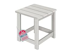 LZRS Square Patio Side Table Sand