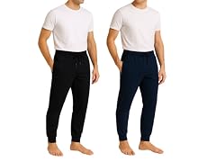(2-Pack) JC Men's Lounge Joggers with Pockets