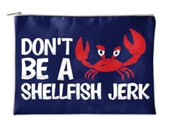 Don't Be a Shellfish Jerk Accessory Pouch