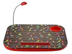 Birds Laptop Cushion w/ Light and Cup Holder