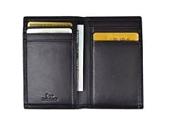 Royce RFID Leather CC Wallet w/BT Tracking Device