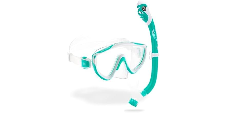 Set Snorkeling Cressi Tinetto Rocks Dry Per Bambini - Maschera, Aeratore E Pinne - Foto 3
