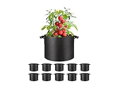Simple Deluxe Grow Bags 5 Gallon 10 Pack