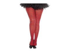 Music Legs Women's Plus Black and Red