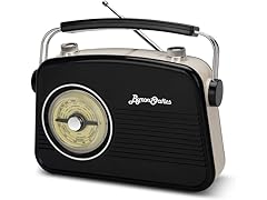 ByronStatics Retro Vintage AM/FM Radio