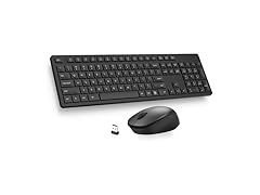 LeadsaiL Wireless Keyboard+Mouse Blk