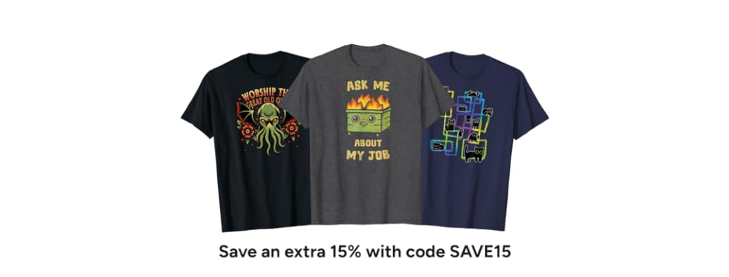 More Tattoo & Doodle Shirts!