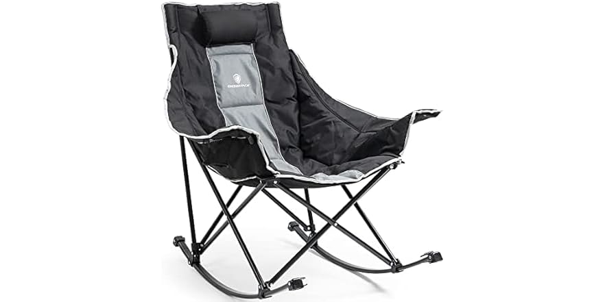 Dowinx Oversized Rocking Camping Chair