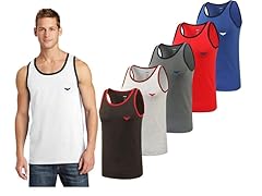 {5PK} Men's Two-Tone Tank Tops