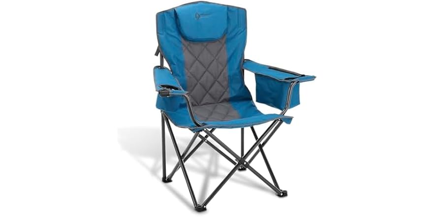 $37.99 | ARROWHEAD OUTDOOR Deluxe Chair w/ Wine Glass Holder at Woot!