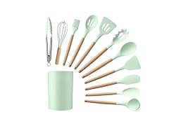 1947KITCHEN 12-Piece:Non-Slip Silicone Utensils Set