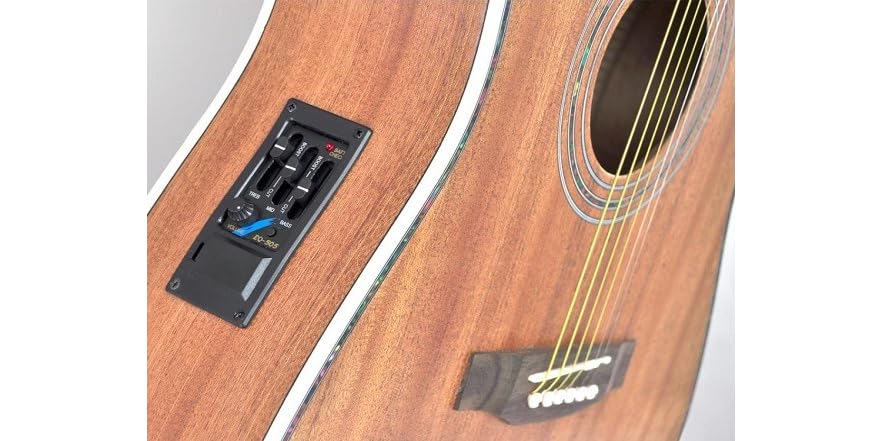 Pyle 36" Classical Acoustic Guitar – Beginner Pack (Blue Burst) – 6 String With Accessories