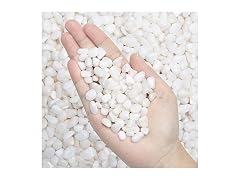 Decorative Outdoor White Pebbles