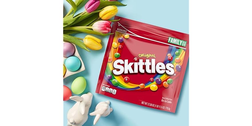 SKITTLES Original Chewy Candy – Fruity Fun in a 15.6 oz Bag - Image 4
