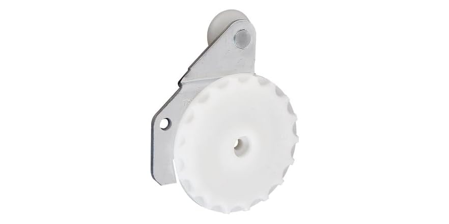 Prime-Line N 7175 Closet Door Roller Hanger - 3/4 Inch Nylon Wheel, 1/8 Inch Offset Bracket, Dial Adjustment