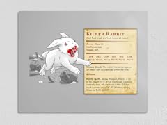 Monster Manual - Killer Rabbit 11" x 14" Metal Poster