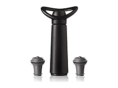 Vacu Vin Concerto Wine Pump - Black, Pl