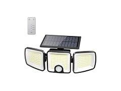 Brightown 1 Pack Solar Flood Outdoor Lights