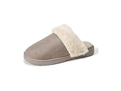 Amazon Essentials Women's Faux Fur Cozy Slippers